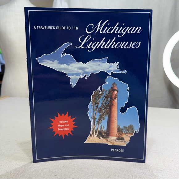 Thunder Bay Press Other - Michigan Lighthouses Guidebook - A Traveler’s Guide to 116 Michigan Lighthouses